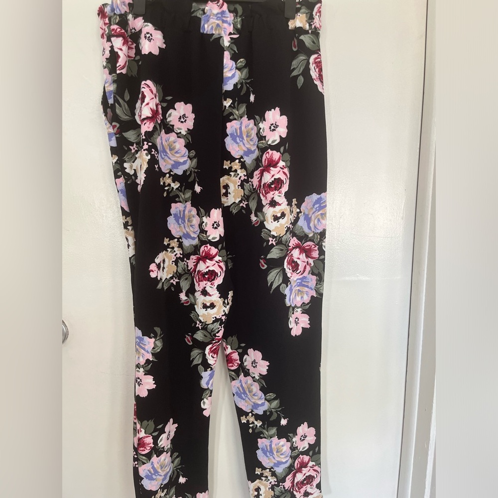 Floral Shein Pants